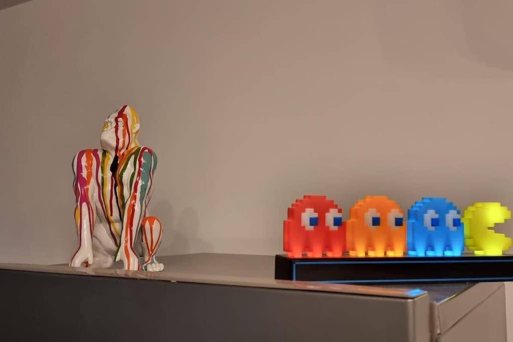 Belle Maison Climatisee Renovee Pac-Man Entre Collegues, Amis, Famille - Barbecue - Netflix - Prime - Baby Foot 50Cts Saint-Seurin-sur-l'Isle المظهر الخارجي الصورة